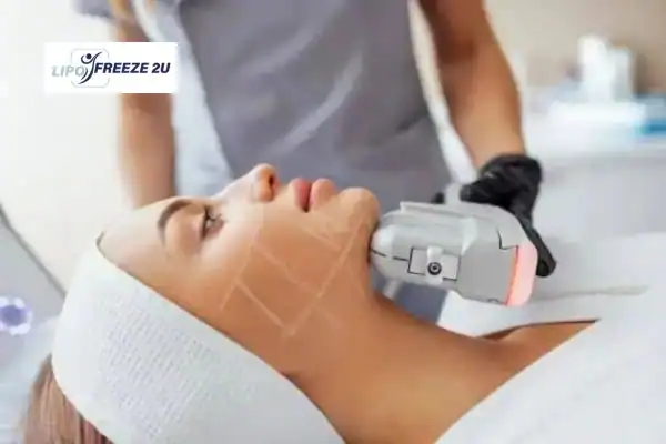image of HIFU Rhyl treatment in progress.