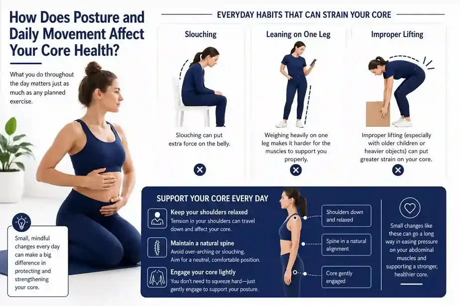 How Does Posture and Daily Movement Affect Your Core Health Rhyl?
