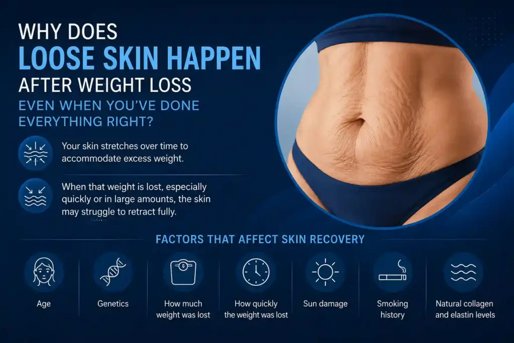 Why Does Loose Skin Happen After Weight Loss Even When You’ve Done Everything Right Rhyl?