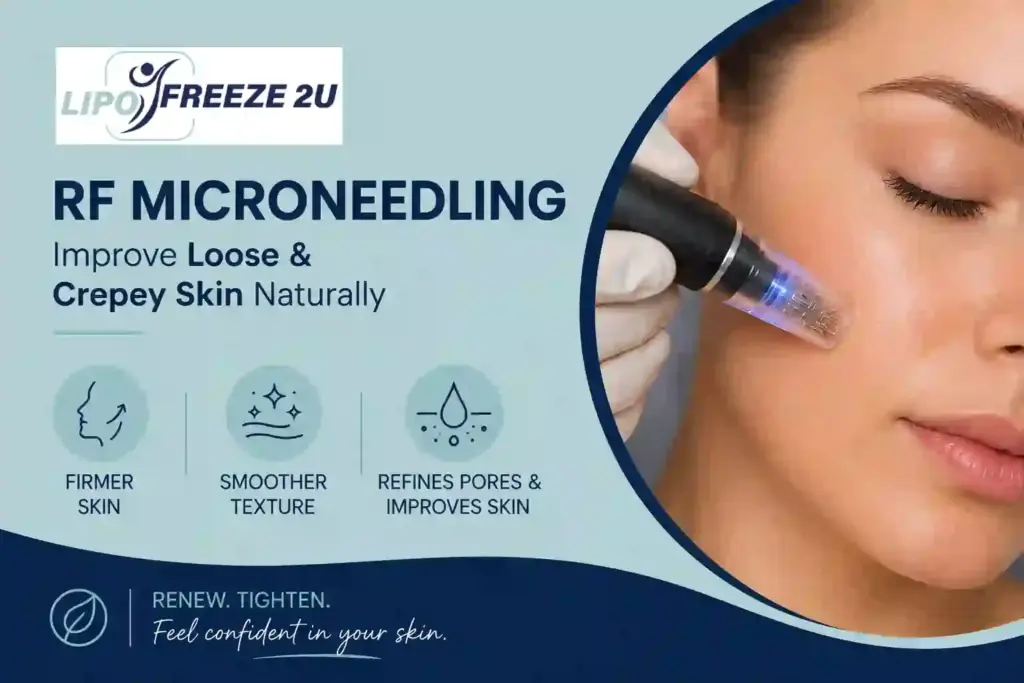 Can RF Microneedling Help Improve Loose and Crepey Skin Rhyl?